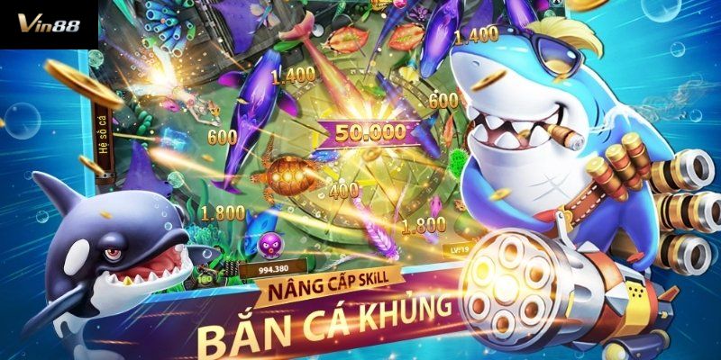 Các loại súng và loại đạn phổ biến trong bắn cá online